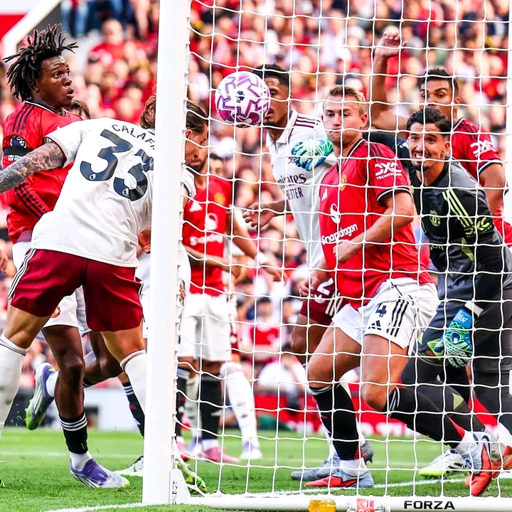Manchester United - Arsenal match summary image