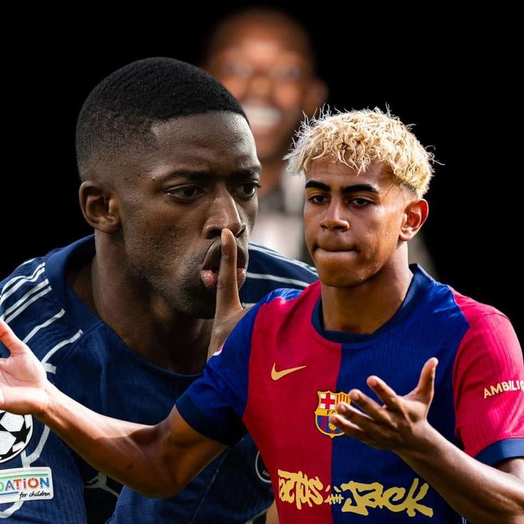 Dembélé vs Yamal stats 24/25